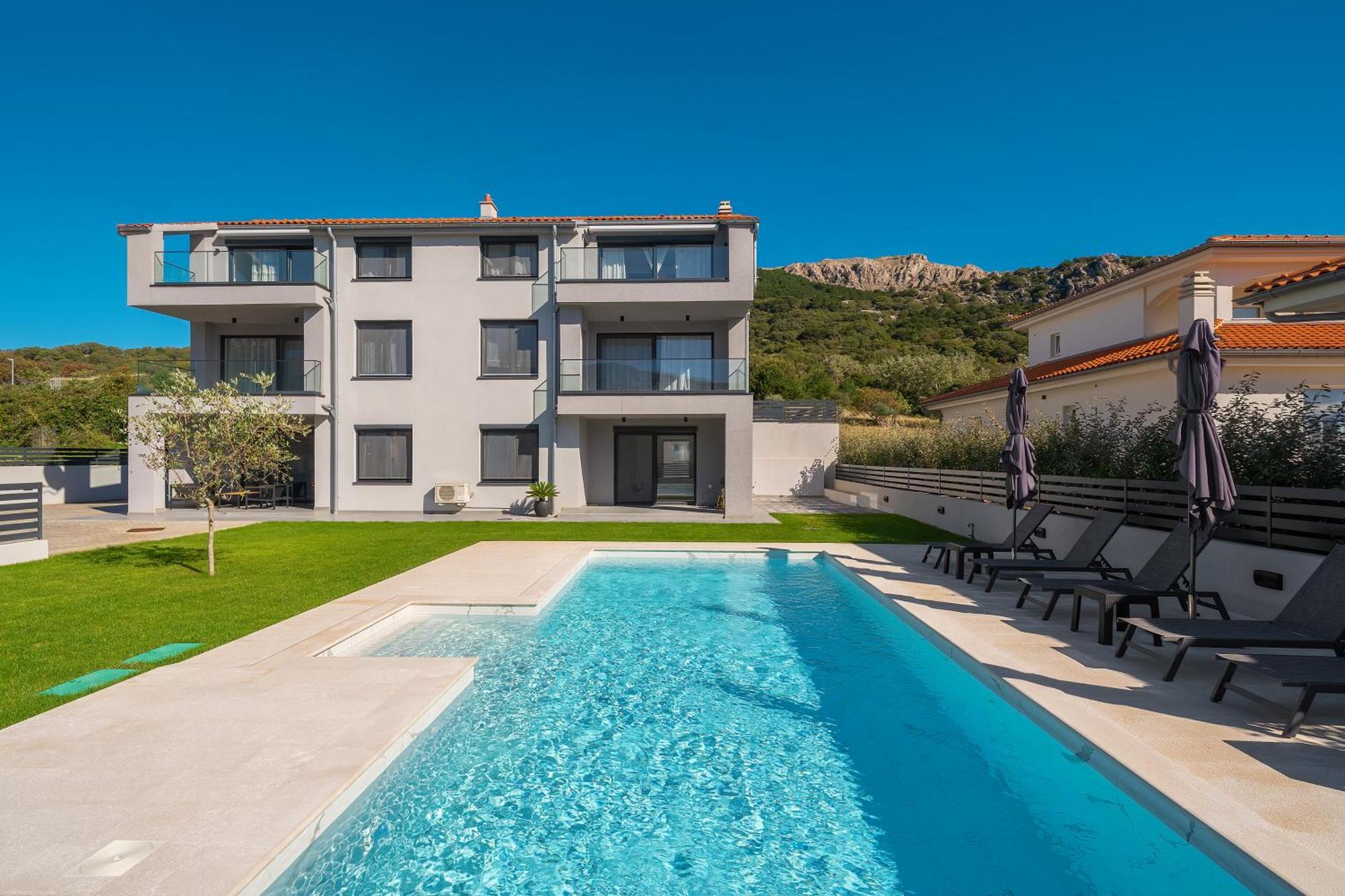 Poolside Apartments Anabella Baška Εξωτερικό φωτογραφία